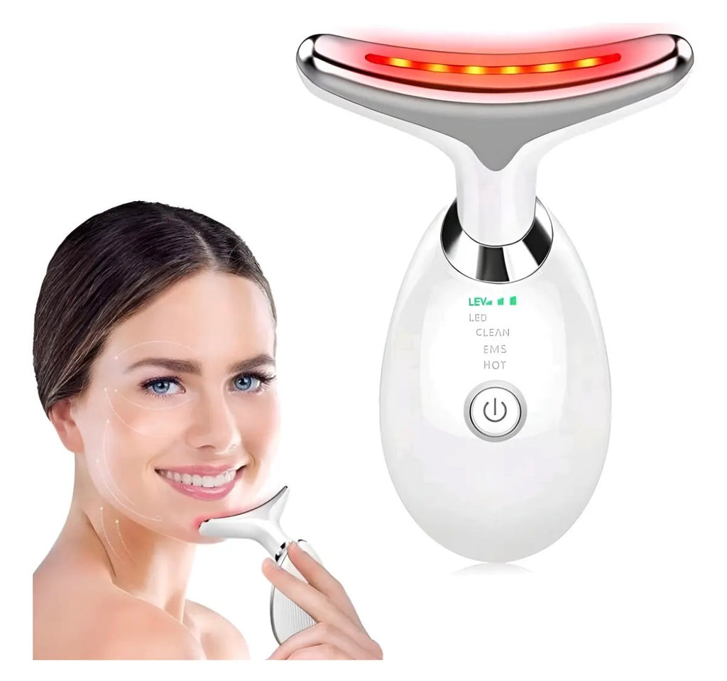 Masajeador Facial Eléctrico Portátil / Reafirma Y Relaja La Piel
