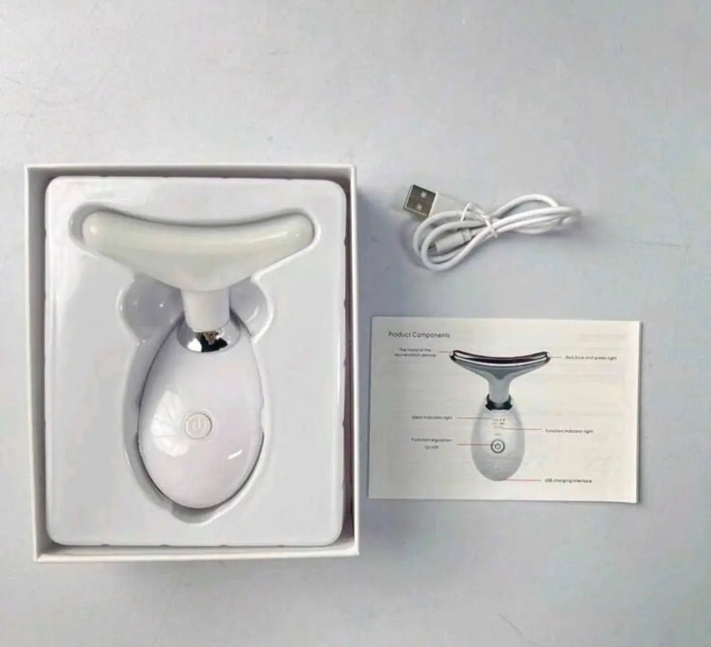 Masajeador Facial Eléctrico Portátil / Reafirma Y Relaja La Piel