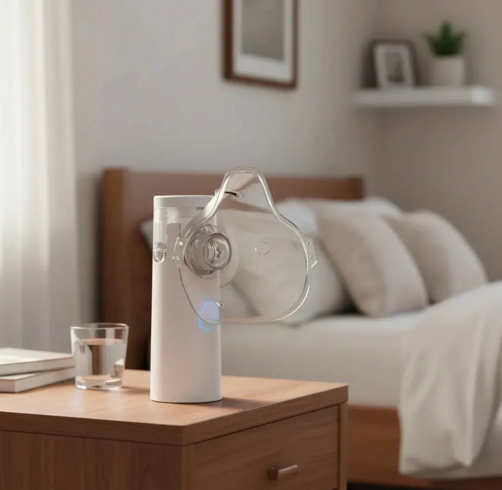 Nebulizador Portátil Mesh Recargable / Silencioso Para Adultos Y Niños